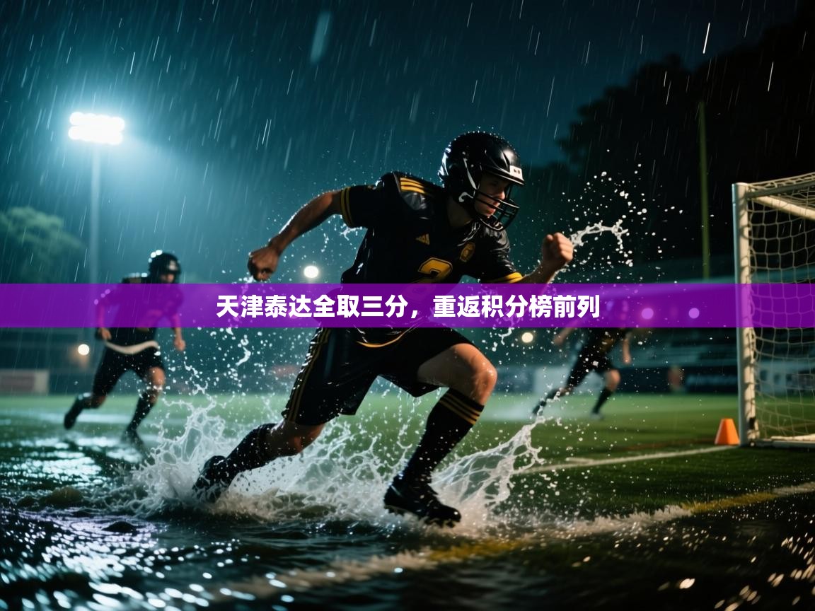 天津泰达全取三分，重返积分榜前列  第2张